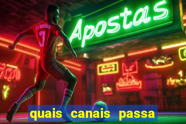 quais canais passa o jogo do inter hoje